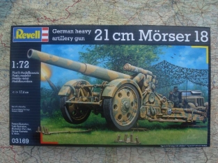 Revell 03169  21cm Morser 18 zwaar Wehrmacht kanon